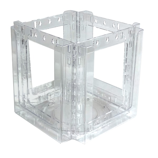 Four- Pocket Revolving Letter Brochure Holder
